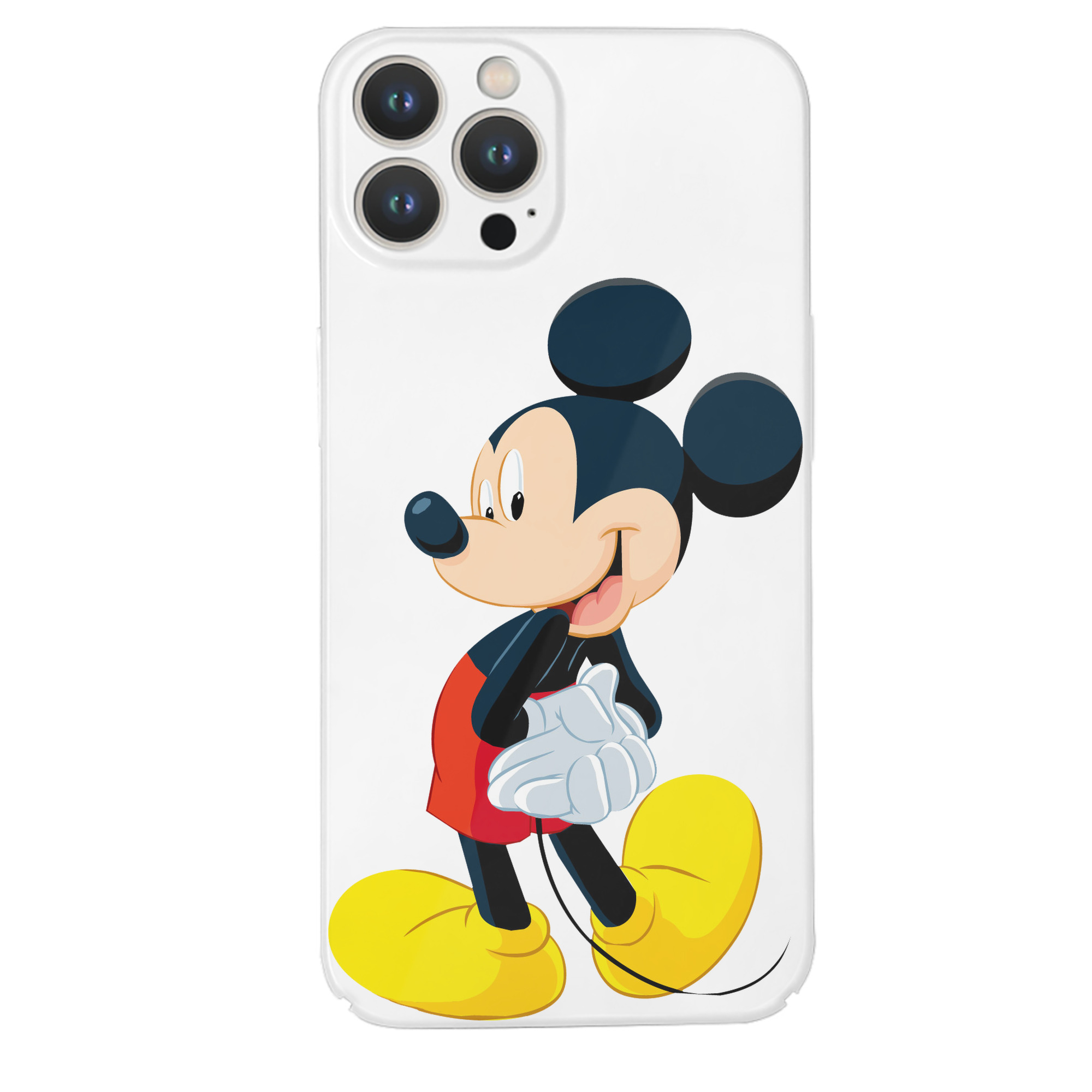 （画像用） ミッキーマウス Mickey Mouse 【iPhone 14シリーズ対応】ハードケース